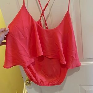 Strappy Coral Tank